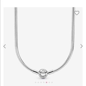 Pandora moments snake chain necklace 15.7 inches